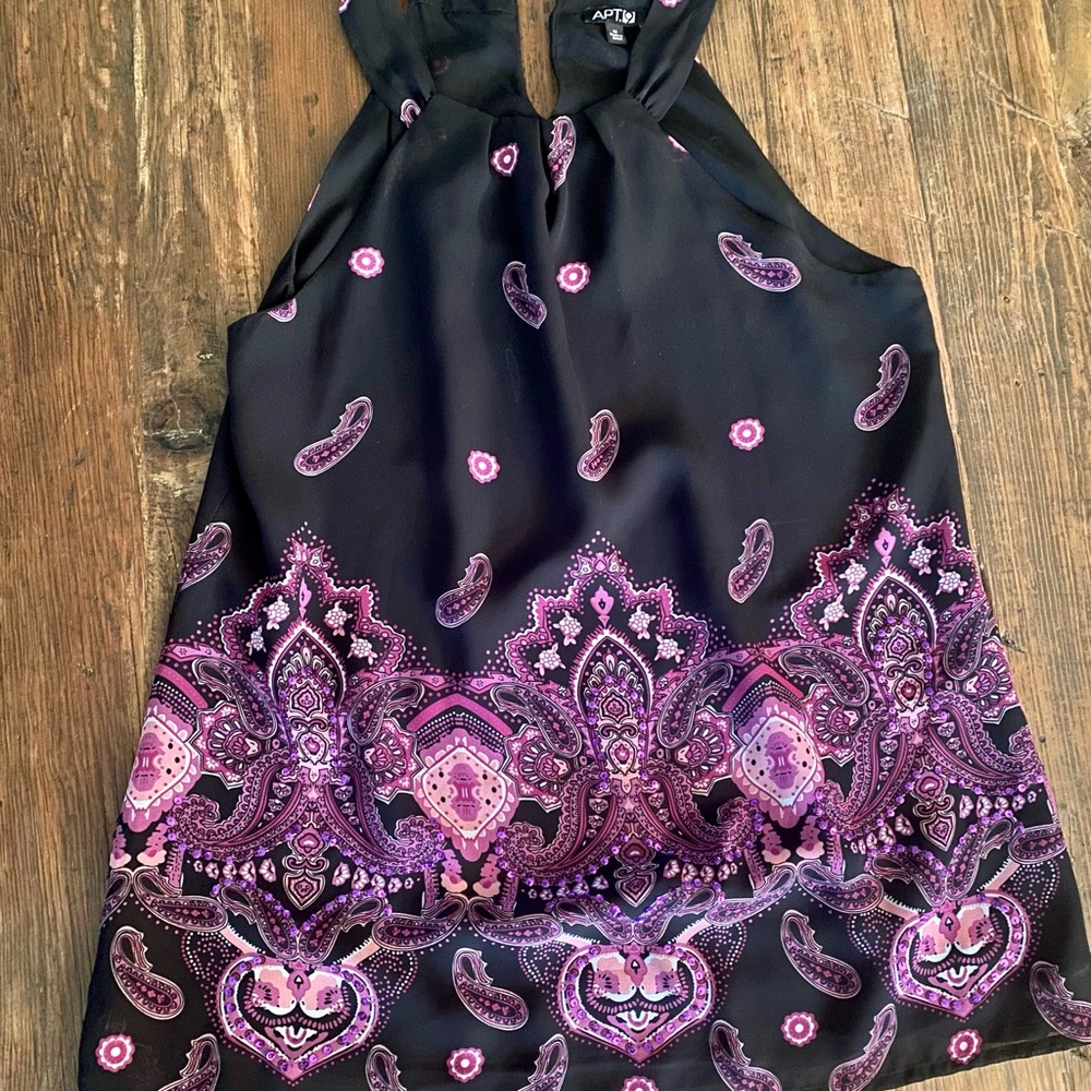 Tunic halter top